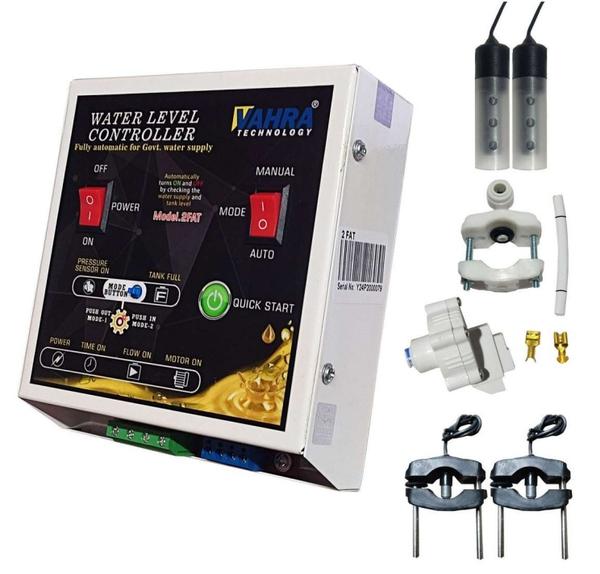 Fully Automatic Water Level Controller for Govt Water Supply – VAHRA Model 2FAT | Smart Home India Chennai & Tamil NaduUpgrade your home or commercial property with the Fully Automatic Water Level Controller for Govt Water Supply – VAHRA Model 2FAT, designed to ensure efficient water usage, prevent wastage, and protect your pumps from dry running. This smart solution is ideal for houses, apartments, and commercial spaces across Chennai and Tamil Nadu.Key Features of VAHRA Model 2FAT Water Level Controller:✔ Automatic Water Supply Control – Monitors and controls your government water supply connection without manual effort.✔ Energy Saving Technology – Prevents overflow, reduces water wastage, and saves electricity by running pumps efficiently.✔ Durable and Reliable – Built with advanced sensors and heavy-duty components for long-lasting performance.✔ Dry Run Protection – Automatically switches off the motor when water supply is low or unavailable.✔ User-Friendly Operation – Easy installation, no frequent maintenance required, and suitable for Indian conditions.✔ Ideal for Residential & Commercial Use – Perfect for houses, apartments, hostels, hospitals, and industrial setups.✔ Affordable and Cost-Effective – Saves money on water bills, electricity, and pump repairs.Why Choose Smart Home India for Water Level Controllers?✔ Trusted in Chennai & Tamil Nadu with years of experience in smart home and automation solutions.✔ On-time service and doorstep installation by expert technicians.✔ Wide service coverage across Chennai – Adayar, T Nagar, Velachery, Vadapalani, Anna Nagar, Tambaram, and more.✔ Extensive service network in Tamil Nadu – Tiruppur, Vellore, Salem, Cuddalore, Madurai, Coimbatore, and other major cities.✔ Dedicated support team – Quick response for installation, maintenance, and customer care.Benefits of Installing VAHRA 2FAT Model:✔ Saves water by preventing overflow.✔ Reduces electricity bills with efficient pump operation.✔ Increases motor life with dry-run protection.✔ Hassle-free operation, no manual monitoring needed.✔ Environment-friendly solution for sustainable living.Invest in a Fully Automatic Water Level Controller – VAHRA Model 2FAT today and enjoy worry-free water management with advanced automation.📞 Contact us now: 9655006069 / 9655006409🌐 Visit: www.smarthomeindia.inWe proudly serve customers across Chennai (Adayar, T Nagar, Velachery, Vadapalani, etc.) and Tamil Nadu (Tiruppur, Vellore, Salem, Cuddalore, and more).
