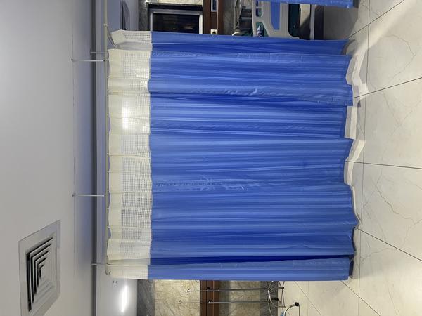 Hospital track curtains are designed to provide patients with privacy and comfort in healthcare environments. Made with high-quality, washable, and antimicrobial fabrics, these curtains help maintain hygiene standards while ensuring durability. The smooth track system allows easy movement, making it convenient for staff to open or close them quickly when required.Available in plain shades or subtle patterns, hospital track curtains create a clean and professional look for wards, ICUs, and consultation rooms. They are flame-retardant, easy to maintain, and built to withstand daily use in busy medical settings.