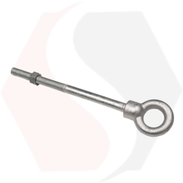 Oval eye bolts are heavy-duty fastening devices featuring an oval-shaped loop for secure lifting and attachment. They are commonly used in rigging, lifting, and securing applications due to their strength, durability, and stable load distribution.
