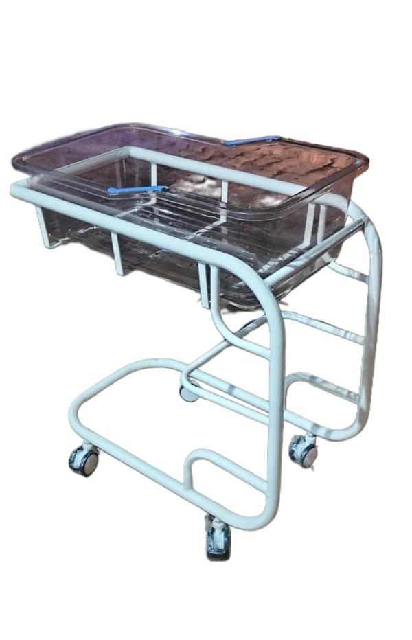 • Preprex transparent Crib with Mattress, Mild-Steel and storage space• Trendlenburg / Rev. Trendlenburg• 3
