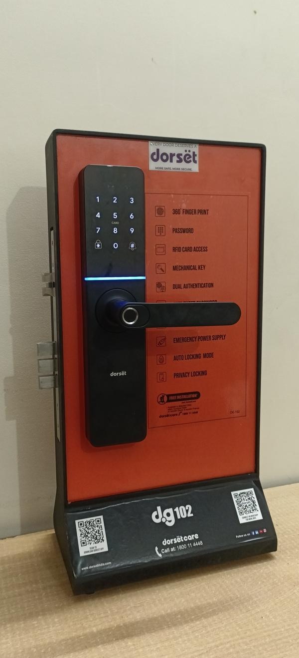 360 degree fingerprint Recognition Password unlock RFID card access unlock Mechanical key unlock Dual authentication options Anti theft password option Low battery alarm Emergency power supply if required Auto locking mode enabled Privacy locking available