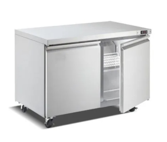 Undercounter Refrigerator ManufacturersWe are also supply in Andhra Pradesh, Arunachal Pradesh, Assam, Bihar, Chhattisgarh, Goa, Gujarat, Haryana, Himachal Pradesh, Jharkhand, Karnataka, Kerala, Madhya Pradesh, Maharashtra, Manipur, Meghalaya, Mizoram, Nagaland, Odisha, Punjab, Rajasthan, Sikkim, Tamil Nadu, Telangana, Tripura, Uttar Pradesh, Uttarakhand, and West BengalType Of Freezer table top freeezDoor Type double doorDoor Material Metal DoorCapacity 200 literTemperature Range +4 to -4Number Of Shelves 4Country of Origin Made in India