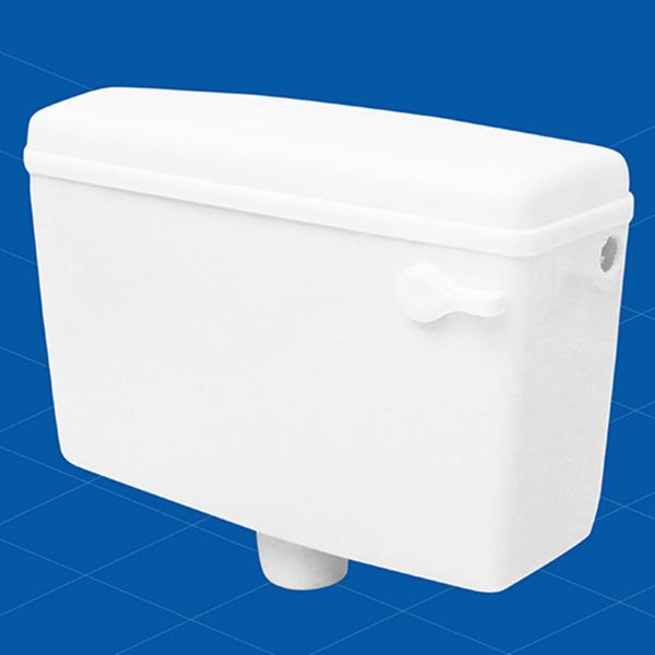 A flush tank side handle, also known as a side mount flush lever or trip lever, is the mechanism on the side of a toilet tank that is pressed or pushed to activate a flush. The handle is connected to a lever arm inside the tank, which lifts a flapper or other valve to release water into the bowl