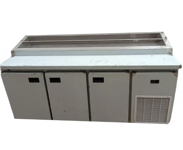 Refrigerator Pizza Makeline Machine ManufacturersWe are also supply in Andhra Pradesh, Arunachal Pradesh, Assam, Bihar, Chhattisgarh, Goa, Gujarat, Haryana, Himachal Pradesh, Jharkhand, Karnataka, Kerala, Madhya Pradesh, Maharashtra, Manipur, Meghalaya, Mizoram, Nagaland, Odisha, Punjab, Rajasthan, Sikkim, Tamil Nadu, Telangana, Tripura, Uttar Pradesh, Uttarakhand, and West BengalSize 4 FeetMaterial Stainless SteelShape RectangularUsage/Application Commercial UseColor WhiteSurface Finish Chrome PlatedFrequency 50HzNumber Of Door 3Phase Single PhaseVoltage 220VCapacity 500 Liter