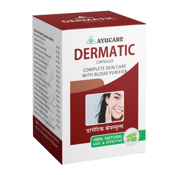 Minimum Order Quantity: 200 PiecePackaging size : 30 cap , 100 capBrand : AyucareManufacturer : AyucareAlso Gives : PCD Pharma Franchise, Third Party ManufacturingShelf life : 3 yearsForm : CapsuleAyurvedic capsule for blood purification and skin diseases.