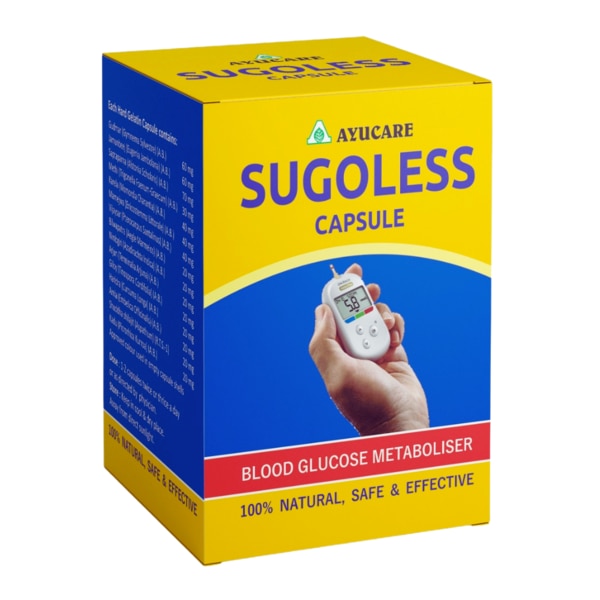 Minimum Order Quantity: 200 PiecePack size : 30 cap,100 capBrand : AyucareManufacturer : AyucarePrescription/Non prescription : Non prescriptionForm : CapsuleShelf life : 3 YearsNatural product for diabetes and reducing blood sugar.
