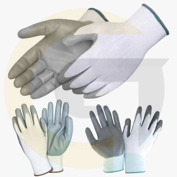 Goyal Industrial Hub, Delhi brings you premium-quality Grey And White Nitrile Coated Gloves at just ₹10 per pair. These nitrile coated safety gloves are designed for industrial safety, construction work, mechanical jobs, warehouse handling, and household protection.Made with a white knitted cotton/polyester base and a grey nitrile coating, these industrial gloves provide excellent grip, cut resistance, abrasion protection, and comfort for long working hours. They are reusable, durable, and ideal for factory workers, welders, construction labor, and machine operators.Product Details:Product Name: Grey And White Nitrile Coated GlovesPrice: ₹10 per pairMaterial: Nitrile coated on cotton/polyester baseColor: Grey & WhiteApplications: Industrial Safety, Construction Work, Mechanical Jobs, Warehouse Handling, Household UseDealer: Goyal Industrial Hub, DelhiSupply: Wholesale & Retail | Bulk Orders Available | Pan-India DeliveryWhy Buy From Goyal Industrial Hub?✅ Trusted Nitrile Coated Gloves Supplier in Delhi✅ Best price – only ₹10 per pair✅ Durable, flexible & reusable safety gloves✅ Ideal for industrial & domestic protection✅ Fast bulk supply across India