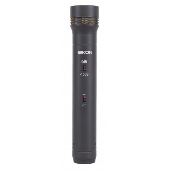 With it’s 25 mm diameter single diaphragm the new CM500 offers the sound and performace of a large diagphram studio condenser microphone, in a small and easy to position stick type format.Designed for vocals and percussion instruments, it is also suitable for lectern and other applications requiring very high quality sound performance and wide frequency response.The cardioid polar pattern captures the desired sound source while rejecting unwanted ambient noise and feedback. Condenser Professional Instrument Microphone Cardioid Polar Pattern 25 mm Condenser Capsule -10 dB attenuator switch Hi-pass Filter switch Repleceable Capsule Frequency Response: 20Hz-20KHz Ideal for any acoustic instrument Live or Studio application Shock Mount and Pop Filter holder included Padded bag Included