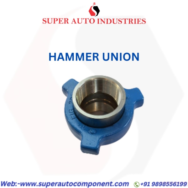 A forged hammer union is a high-pressure pipe fitting used in the oil and gas industry to quickly and securely connect pipes and hoses. Made from forged steel for superior strength and durability, it ensures leak-proof sealing in demanding environments.