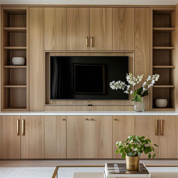 ➣ Beautifully crafted wooden entertainment units with a traditional design➣ Premium solid wood construction ensuring durability and strength➣ Adds a classic and elegant touch to any living room interior➣ Functional storage with shelves, drawers, and cabinets for convenience➣ Handcrafted details highlighting timeless craftsmanship➣ Perfectly suited for both premium and mid-range home interiors➣ Smooth finishes that enhance the natural beauty of wood➣ Blends traditional charm with modern functionality➣ Customizable options to match your space and décor preferences➣ Ideal for creating a warm, stylish, and organized living space📞 Contact Us: 9655006069 / 9655006409🌐 Website: www.smarthomeindia.com✅ We serve our services all over Tamil Nadu.📍 In Chennai, we cover Anna Nagar, T. Nagar, Velachery, Tambaram, OMR, ECR, and more.📍 Across Tamil Nadu, we serve Coimbatore, Madurai, Trichy, Salem, Tirunelveli, Vellore, and other major cities.