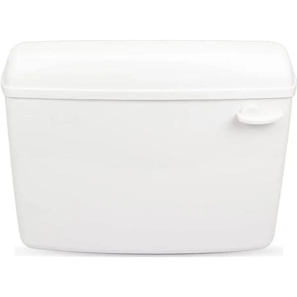 A flush tank, or cistern, is a container that stores water to flush a toilet bowl. When the flush is activated, the water rushes into the bowl to carry waste into the sewage system, after which the tank automatically refills