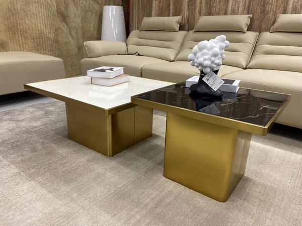 Add timeless elegance to your home with this 2-piece imported center table, crafted with durable aluminum for a sleek, modern look. Its minimalist design and premium finish make it the perfect addition to contemporary living spaces. Versatile and stylish, this table is both functional and decorative, ideal for enhancing interiors with refined sophistication. A statement of durability and design, it’s crafted to blend seamlessly into luxury settings.