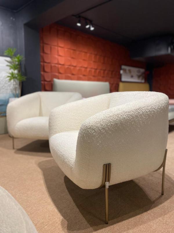 Experience unmatched comfort and elegance with this set of 2 pairs of imported leisure chairs crafted by Buckley. Finished in a classic white tone, these chairs radiate premium quality and timeless sophistication. Designed for both style and relaxation, their superior craftsmanship makes them perfect for modern interiors, lounges, or cozy corners. Combining elegance with practicality, these leisure chairs bring an exclusive touch of luxury to any space.