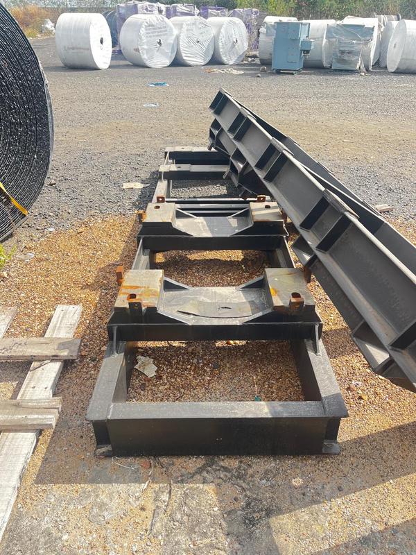 SUPPORT FRAME FOR PUMP AND MOTOR-01 USED IN OPEN CAST MINE FOR DE-WATERING WORK