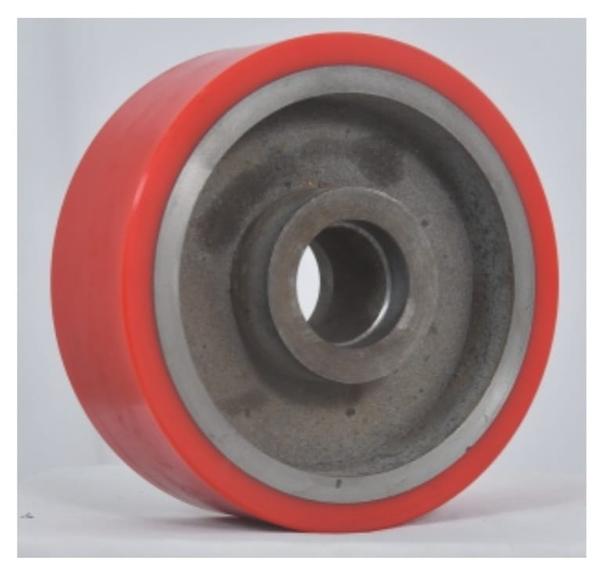 CI PU Wheel – 200×75 mm (MK Plastic Industries)The CI PU Wheel is engineered with a durable Cast Iron (CI) core and a high-quality Polyurethane (PU) outer layer, offering excellent strength, load capacity, and long service life. With dimensions of 100×50 mm, this wheel ensures smooth movement, superior abrasion resistance, and reduced noise during operation.Key Features:Size: 100×50 mmCore Material: Heavy-duty Cast Iron (CI)Outer Layer: Premium-grade Polyurethane (PU)Strength: High load-bearing capacity and impact resistanceDurability: Resistant to wear, oils, and chemicalsApplications: Ideal for trolleys, material handling equipment, plastic industry machinery, and other heavy-duty industrial uses.MK Plastic Industries delivers wheels designed for precision, performance, and long-lasting reliability.