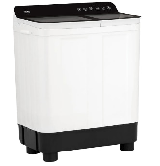 Haier 8.5 Kg Semi-Automatic Washing Machine With Toughened Glass.KEY FEATURESAnti Baterial Vortex PulsatorSoftfall Technology Softfall TechnologyMagic Filter Magic FilteSPRAY, CASTOR, ANTI RAT MESHHIGHLIGHTSPulsator: Vortex PulsatorLid material: Toughened glassNet* W*D*H/MM: 520*540*930Price: 22000Type: Semi AutomaticUSPs: Vortex Pulsator,Softfall Technology,5 Years WarrantyWarranty: 2 Year Comprehensive & 5 Years on MotorCapacity: 9RPM: 1300Steam Function: NoRefresh: NoRat Mesh: NoDelay End: NoAuto Start: NoControl console: KnobVoltage: 220~240V/50HZMaterial: PCMIncluded Components: 1 Washing, 1 Pipe Kit and 1 ManualBEST ELECTRONIC SHOWROOM IN MANEWADA ROAD BEST ELECTRONIC SHOWROOM NEAR ME BEST ELECTRONIC SHOWROOM IN HUDKESHWAR ROAD BEST ELECTRONIC SHOWROOM IN MANISH NAGAR BEST ELECTRONIC SHOWROOM IN AYODHYA NAGAR BEST ELECTRONIC SHOWROOM IN MEDICAL SQUARE BEST ELECTRONIC SHOWROOM IN DIGHORI BEST ELECTRONIC SHOWROOM IN NANDANWAN.