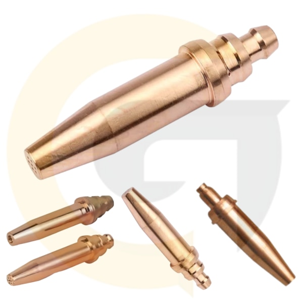 Goyal Industrial Hub Delhi brings you the premium A Type Cutting Nozzle at just ₹120, designed for gas cutting, welding, and industrial fabrication needs. Made from high-quality brass, this A Type Gas Cutting Nozzle ensures accurate flame control, smooth metal cutting, and long-lasting durability.The A Type Cutting Nozzle is widely used in oxy-fuel gas cutting torches, welding equipment, fabrication workshops, steel plants, and heavy industries. It is built to handle high heat, continuous cutting operations, and delivers precise cutting performance.Product Details:Product Name: A Type Cutting NozzleMaterial: BrassType: Gas Cutting Nozzle (A Type)Applications: Welding, oxy-fuel cutting, fabrication, workshops, steel industriesFeatures: Durable, heat-resistant, precision cutting, long service lifePrice: ₹120Dealer: Goyal Industrial Hub, DelhiSupply: Wholesale & Retail | Pan India DeliveryWhy Choose Goyal Industrial Hub Delhi?✅ Trusted supplier of gas cutting and welding products✅ Competitive price for A Type Cutting Nozzle in India✅ Strong & durable brass nozzle for welding torches✅ Bulk & retail orders with fast delivery