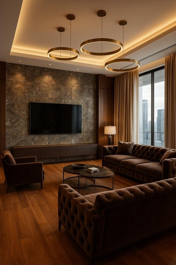 A premium 3-seater Luxury Modern Sofa Set designed for elegant living rooms. Crafted with high-density foam cushions, solid wooden frame, and premium fabric upholstery for maximum comfort and durability. Its modern design with soft curves and plush seating makes it a perfect blend of style and functionality. Ideal for both contemporary and classic interiors.