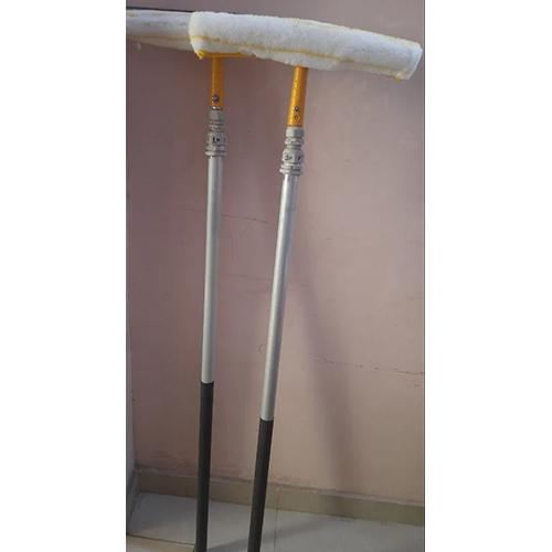 A Solar Cleaning Wiper With Metalic Pole is a tool designed specifically for cleaning solar panels, typically using a combination of a wiper blade and a sturdy metal pole for reaching higher panels without the need for ladders. The pole typically features a comfortable handle or grip for ease of use and control while cleaning. The wiper blade is usually made of materials that are safe for use on solar panel glass, ensuring it does not scratch or damage the surface. They are sturdy and long-lasting, providing a reliable cleaning tool for regular maintenance of solar installations. Solar Cleaning Wiper With Metalic Pole is a practical and efficient tool for maintaining the cleanliness and performance of solar panels.
