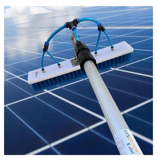 Solar Cleaning Brush – Drishya EnterpriseThe Solar Cleaning Brush from Drishya Enterprise is designed for safe, efficient, and thorough cleaning of solar panels. Built with durable bristles and a lightweight handle, it ensures effective dirt and dust removal without scratching the panel surface. Its ergonomic design makes it easy to use, helping maintain maximum energy efficiency of solar systems by keeping panels spotless. Ideal for residential, commercial, and industrial solar installations, this brush offers long-lasting performance and hassle-free maintenance.