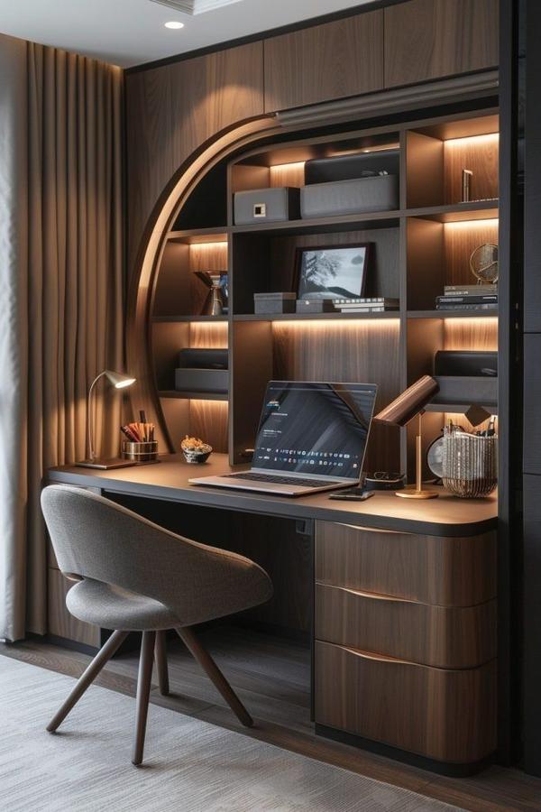 ➣ Premium study room interiors designed to create a sophisticated and modern atmosphere.➣ Elegant furniture selections that blend style, comfort, and long-lasting durability.➣ Customized storage units that maintain neatness and elevate the room’s aesthetic.➣ Thoughtful layouts that maximize space without compromising luxury.➣ Designer lighting solutions that enhance focus while adding a premium glow.➣ High-quality finishes and materials for a rich and stylish interior appeal.➣ Ergonomic setups that support productivity, learning, and work-from-home needs.➣ Elegant wall treatments and décor that bring a refined and polished look.➣ Tailored designs suitable for both compact apartments and spacious homes.➣ Personalized premium interiors that balance beauty, comfort, and function.📞 Contact: 9655006069 / 9655006409🌐 Website: www.smarthomeindia.com✅ Service Coverage Note (separate, not in points):We deliver professional interior design services all across Tamil Nadu, ensuring premium quality solutions for every client.In Chennai, we serve areas such as Anna Nagar, Velachery, T. Nagar, OMR, ECR, and more.Across Tamil Nadu, we cover Coimbatore, Madurai, Trichy, Salem, Vellore, Tirunelveli, and every other major city.
