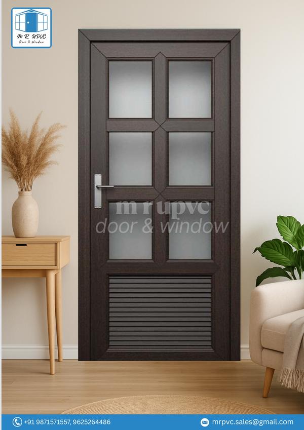 Stylish | Strong | Built to Last – With 10-Year WarrantyEnhance your home or workspace with our premium uPVC Designer Doors, crafted for modern aesthetics and long-lasting performance. Designed using high-grade uPVC and reinforced with steel, these doors offer superior durability, insulation, and minimal maintenance – all backed by a 10-year warranty. Key Features:Designer Looks: Customizable styles, colors, and glass options to suit any décorWeather & Termite Resistant: No swelling, rusting, or warping – ideal for Delhi NCR’s climateNoise & Thermal Insulation: Keeps out heat, cold, dust, and noiseLow Maintenance: No painting or polishing required – just wipe and goEnhanced Security: Fitted with premium locking systems and tough framesEco-Friendly: 100% recyclable and sustainable materialsIdeal Uses:Main DoorsBalcony & Patio EntrancesRoom PartitionsOffice CabinsVillas & ApartmentsCommercial Spaces