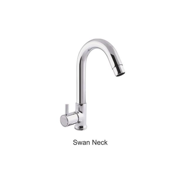 A high-arched spout provides extra clearance, making it easy to wash large pots, pans, or fill tall pitchersfor multi-directional use in the kitchen or bathroomEquipped with an intelligent foam-flow aerator that adds air to the water stream, providing a splash-free, soft flow while conserving water Designed for deck-mounted, single-hole installation and includes all necessary fittings and instructions for a hassle-free setup