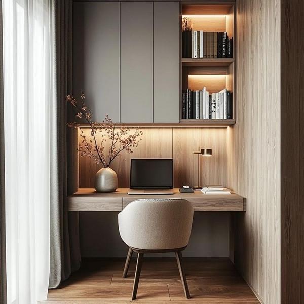 ➣ Contemporary study area setups designed for comfortable and productive work-from-home lifestyles.➣ Ergonomic furniture layouts that support long hours of professional work and study.➣ Space-efficient designs that fit seamlessly into compact apartments and modern homes.➣ Customized desks and storage units to keep documents, gadgets, and essentials organized.➣ Stylish interiors that combine modern aesthetics with professional functionality.➣ Smart lighting designs that reduce eye strain and enhance focus throughout the day.➣ Multi-purpose setups suitable for both home offices and personal learning spaces.➣ Durable materials and premium finishes that ensure a long-lasting modern appeal.➣ Flexible design ideas that balance comfort, elegance, and high performance.➣ Personalized work-from-home interiors tailored to suit individual preferences.📞 Contact: 9655006069 / 9655006409🌐 Website: www.smarthomeindia.com✅ Service Coverage Note (separate, not in points):We provide modern study area and home office interior solutions all over Tamil Nadu.In Chennai, we serve Anna Nagar, Velachery, T. Nagar, OMR, ECR, and nearby locations.Across Tamil Nadu, our services extend to Coimbatore, Madurai, Trichy, Salem, Vellore, Tirunelveli, and other major cities.