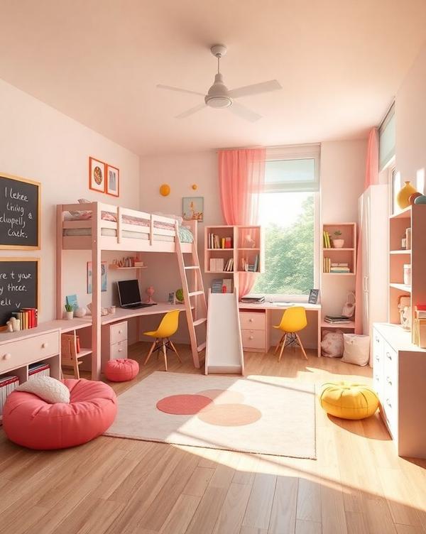 ➣ Design vibrant and playful kids bedrooms that spark joy and imagination daily.➣ Creative layouts that combine fun, study, and rest in a single room efficiently.➣ Interactive wall designs, murals, and decor to make the space exciting and engaging.➣ Smart storage solutions for toys, books, and essentials to maintain clutter-free interiors.➣ Ergonomic furniture ensuring comfort, safety, and style for growing children.➣ Colorful themes that stimulate creativity and make everyday living enjoyable.➣ Thoughtful lighting solutions to enhance both playtime and study hours.➣ Personalized bedroom designs reflecting your child’s hobbies, interests, and personality.➣ Space-saving ideas that optimize small and medium-sized bedrooms for maximum fun.➣ Affordable and stylish interiors that balance playfulness with functionality for long-term use.Contact Details (Separate):📞 9655006069 / 9655006409🌐 www.smarthomeindia.comService Coverage:We serve our services all over Tamil Nadu.Locations in Chennai:Anna Nagar, Adyar, Velachery, T. Nagar, Besant Nagar, OMR, Porur, Mylapore, Egmore, GuindyOther Places in Tamil Nadu:Coimbatore, Madurai, Trichy, Salem, Tirunelveli, Erode, Vellore, Thanjavur, Kanchipuram, Hosur