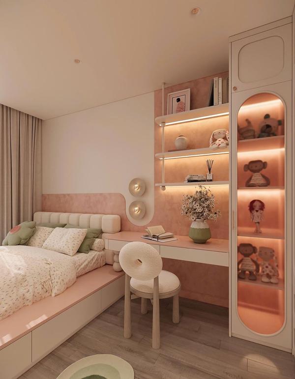 ➣ Create a cozy and serene bedroom environment that promotes rest and relaxation for kids.➣ Warm color palettes that bring comfort while maintaining a playful and cheerful vibe.➣ Soft furnishings, rugs, and cushions to enhance comfort and safety in the room.➣ Thoughtful furniture layout to maximize space and create a balanced, uncluttered look.➣ Calm and soothing lighting options for bedtime, study, and play activities.➣ Personalized décor accents that reflect your child’s personality and preferences.➣ Smart storage solutions to keep toys, books, and essentials organized effortlessly.➣ Eco-friendly materials and non-toxic paints to ensure a healthy environment for children.➣ Integration of study and play areas while keeping the room peaceful and inviting.➣ Complete design execution with attention to detail, ensuring a smooth and hassle-free experience.Contact Details (separate from points):📞 9655006069 / 9655006409🌐 www.smarthomeindia.comService Coverage:We provide our interior design services all over Tamil Nadu, including:In Chennai: Anna Nagar, T. Nagar, Adyar, Velachery, OMR, Besant Nagar, Egmore, Nungambakkam, Mylapore, Porur.Across Tamil Nadu: Coimbatore, Madurai, Trichy, Salem, Erode, Tirunelveli, Vellore, Thanjavur, Kancheepuram, Hosur, and surrounding cities.