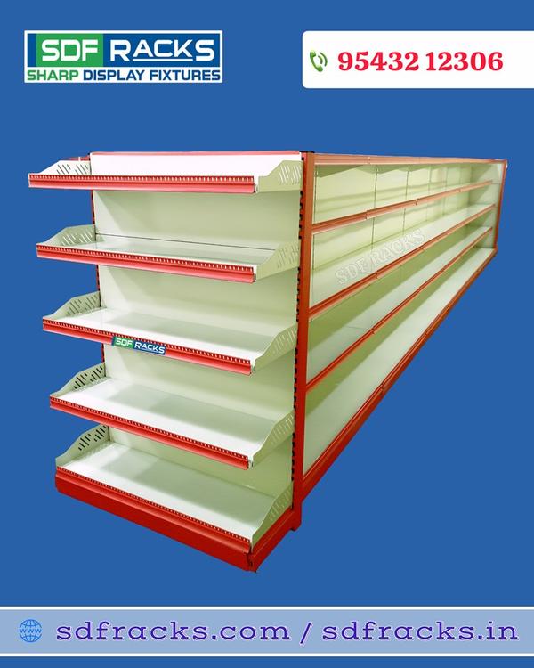 Supermarket Center racks, Departmental store Center Racks, Hypermarket Center racks, Grocery Store racks