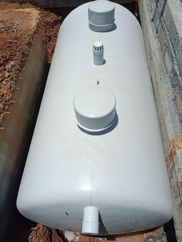 GFRP Bio Septic TankAt Kairav Agencies, we specialize in supplying high-quality GFRP (Glass Fiber Reinforced Plastic) Bio Septic Tanks, designed for modern and eco-friendly wastewater management. Engineered with advanced composite materials, these tanks offer lightweight construction, high strength, and exceptional durability, making them an ideal alternative to conventional septic systems.Key Features of Our GFRP Bio Septic Tanks:* Strong & Lightweight – Easy to transport, install, and relocate.* Corrosion & Crack Resistant – Long-lasting performance in all weather conditions.* Eco-Friendly Design – Promotes natural bacterial decomposition of waste.* Leak-Proof Structure – Prevents groundwater contamination.* Low Maintenance – Requires minimal cleaning and servicing.* Customizable Sizes & Designs – Suitable for homes, apartments, institutions, and commercial spaces.Benefits of GFRP Bio Septic Tanks:* Provides a sustainable and modern sanitation solution.* Reduces risk of soil and water pollution.* Easy to handle and install compared to heavy RCC tanks.* Cost-effective with long service life.* Ensures odor-free, hygienic, and safe waste management.At Kairav Agencies, we are committed to delivering innovative and eco-friendly sanitation solutions. Our GFRP Bio Septic Tanks combine strength, portability, and reliability, making them the preferred choice for households, builders, and institutions looking for modern waste management systems.Choose Kairav Agencies for GFRP Bio Septic Tanks that ensure clean surroundings, durable performance, and environmentally safe sanitation.