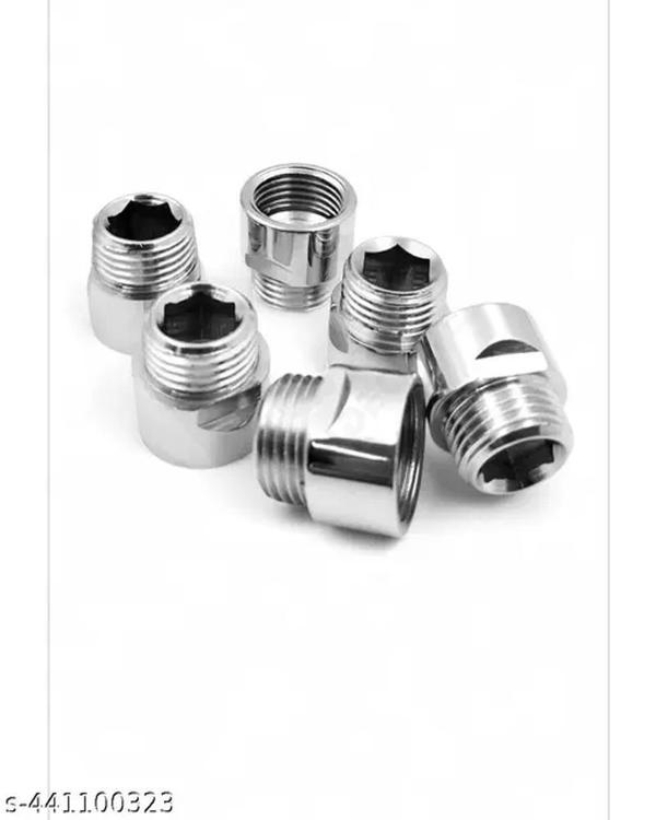 A threaded pipe fitting used to extend the length of a plumbing connection It is commonly used in both residential and commercial applications to bridge a gap between two components or to bring a fitting closer to a finished wall or surface.