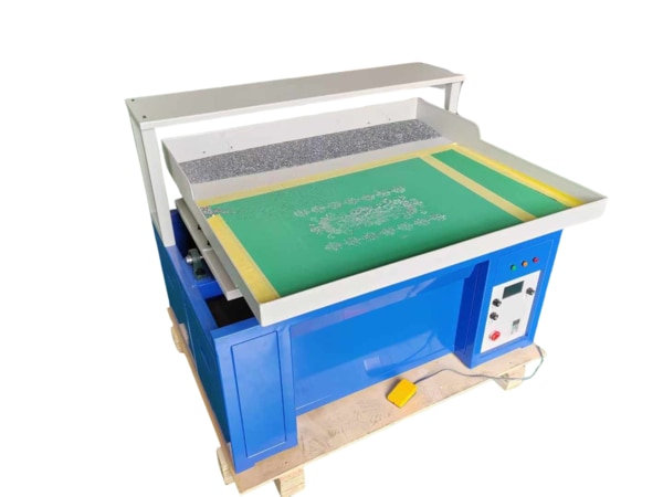 The Imported Jarkan Sticker Making Machine (Chinese Model) is a cost-effective and efficient solution for producing rhinestone and decorative stone sticker sheets, widely used in the textile, fashion, and garment industries. This machine automates the complex stone-setting process. INTELLIGENT MACHINE proudly imports and supplies this high-demand machine to meet the growing needs of manufacturers looking for an affordable and reliable option for stone sticker production.