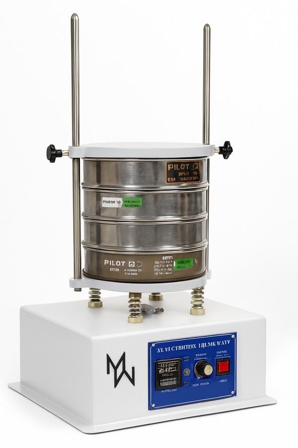 PRODUCT INFORMATION SIEVE SHAKER Model: Table Top Type: Digital/ Analog Power Source: Electric Timing Setting Range: Programmable Time 1min to 60min Capacity: Up to 8 Sieves with Lid and Receivers. Voltage: 220V Frequency: 50 to 60Hz Sieve Diameter: 200mm Sieving Actions: Horizontal and Vertical Sieving Action MOC: Stainless Steel/ Mild Steel Mode of Operation: Analog/ Digital