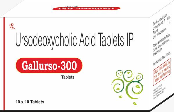 Ursodeoxycholic acid 300 mg tablets