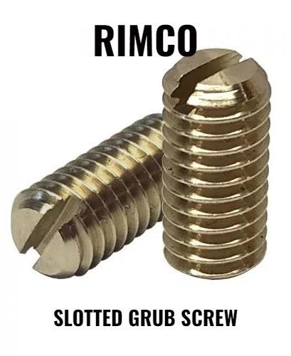 STAINLESS STEEL SLOTTED GRUB SCREW