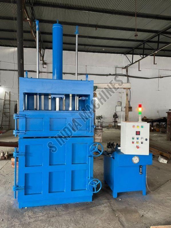 Business Type:	Manufacturer, Exporter, SupplierAutomatic Grade:	Semi AutomaticApplication:	Pet BottleCapacity:	5-10 TonMax Load Capacity:	60-90 tonMax Force Or Load:	90-120 tonMaterial:	Mild SteelBail Weight:	100-120 kgPlaten Size:	800/600/800Phase:	Three Phase