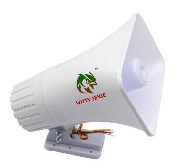 Product Name: Strobe Siren (Big) for Burglar Alarm SystemSpecifications:Type: WiredVoltage: 12 V DCCurrent Consumption: 1200 mAPower Output: 30 WSound Volume: 120 dB (Dual Tone)Material: High-quality ABS plasticColor: WhiteSize/Dimension: 235 × 200 × 118 mmUsage/Application: Home SecurityBrand: WittySenseCountry of Origin: Made in IndiaFeatures:Dual tone megaphone-style siren designed for burglar alarm systemsProduces loud and clear sound with synchronization transmissionHigh power output (30W) for strong audio alertsDurable ABS body ensures strength and long lifeSleek white finish suitable for home and commercial setupsApplications:Best suited for residential houses, offices, and industrial areas requiring powerful alarm signaling.Best burglar alarm siren supplier in Indore | Strobe horn siren dealer Indore MP | Burglar alarm system installation Indore | Home and office security siren Indore | Reliable burglar siren manufacturer in Indore Madhya Pradesh