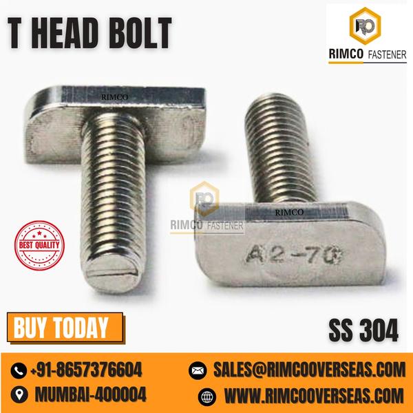 We At RIMCO FASTENER, One Of The Leading Manufacturers, Exporter & Suppliers Of T HEAD BOLT Of Superior Quality. These Are Available In Application Specific Designs As Per The Standard Quality Norms. Our T HEAD BOLT Are Highly Durable And Appreciated For Their Strength And Toughness. As One Of The Prominent Manufacture And Supplier, We Are Offering T HEAD BOLT To Valuable Clients. These Are Made Out Of High-Quality Raw Material Purchased From Certified Vendors.T HEAD BOLT Are Designed By Skilled Engineers With The Latest Technology. These Are Very Strong And Sturdy In Nature And Are Available In Different Sizes And Shapes At The Economic Prices.T HEAD BOLT Manufacturers In India, T HEAD BOLT Suppliers In India, T HEAD BOLT Exporters In India, , T HEAD BOLT Distributors In India, T HEAD BOLT Stockiest In India, T HEAD BOLT Traders In India, T HEAD BOLT Dealers In India. Authorized Manufacturers Of T HEAD BOLT In India.Application & Uses Of RIMCO FASTENER, T HEAD BOLT T HEAD BOLT used in Petroleum IndustryT HEAD BOLT used in Aerospace IndustryT HEAD BOLT used in Chemical IndustryT HEAD BOLT used in oil & Gas IndustryT HEAD BOLT used in Nuclear Energy SectorT HEAD BOLT used in Automotive IndustriesT HEAD BOLTT HEAD BOLT Ready StockT HEAD BOLT In Best PriceT HEAD BOLT In Best RatesT HEAD BOLT At Discounted RatesT HEAD BOLT In Wholesale RateT HEAD BOLT At Factory RateT HEAD BOLT QuotationT HEAD BOLT Best QualityExporter of T HEAD BOLT in IndiaExporter of T HEAD BOLT in MumbaiManufacturer of T HEAD BOLT in IndiaManufacturer of T HEAD BOLT in MumbaiStockiest of T HEAD BOLT in IndiaStockiest of T HEAD BOLT in MumbaiT HEAD BOLT ExporterT HEAD BOLT StockiestT HEAD BOLT in IndiaT HEAD BOLT in MumbaiT HEAD BOLT in AustraliaT HEAD BOLT in BahrainT HEAD BOLT in BangladeshT HEAD BOLT in BrazilT HEAD BOLT in CanadaT HEAD BOLT in GermanyT HEAD BOLT in IranT HEAD BOLT in KuwaitT HEAD BOLT in MalaysiaT HEAD BOLT in MexicoT HEAD BOLT in The NetherlandsT HEAD BOLT in New ZealandT HEAD BOLT in NigeriaT HEAD BOLT in QatarT HEAD BOLT in Saudi ArabiaT HEAD BOLT in SingaporeT HEAD BOLT in South AfricaT HEAD BOLT in Sri LankaT HEAD BOLT in TurkeyT HEAD BOLT in UAET HEAD BOLT in United KingdomT HEAD BOLT in United StatesT HEAD BOLT in VenezuelaT HEAD BOLT in Andhra PradeshT HEAD BOLT in Arunachal PradeshT HEAD BOLT in AssamT HEAD BOLT in BiharT HEAD BOLT in ChhattisgarhT HEAD BOLT in GoaT HEAD BOLT in GujaratT HEAD BOLT in HaryanaT HEAD BOLT in Himachal PradeshT HEAD BOLT in JharkhandT HEAD BOLT in KarnatakaT HEAD BOLT in KeralaT HEAD BOLT in Madhya PradeshT HEAD BOLT in MaharashtraT HEAD BOLT in ManipurT HEAD BOLT in MeghalayaT HEAD BOLT in MizoramT HEAD BOLT In NagalandT HEAD BOLT In OdishaT HEAD BOLT In PunjabT HEAD BOLT In RajasthanT HEAD BOLT In SikkimT HEAD BOLT In Tamil NaduT HEAD BOLT In TelanganaT HEAD BOLT In TripuraT HEAD BOLT In UttarakhandT HEAD BOLT In Uttar PradeshT HEAD BOLT In West BengalT HEAD BOLT In AmaravatiT HEAD BOLT In ItanagarT HEAD BOLT In DispurT HEAD BOLT In PatnaT HEAD BOLT In RaipurT HEAD BOLT In PanajiT HEAD BOLT In GandhinagarT HEAD BOLT In ChandigarhT HEAD BOLT In ShimlaT HEAD BOLT In RanchiT HEAD BOLT In BangaloreT HEAD BOLT In ThiruvananthapuramT HEAD BOLT In BhopalT HEAD BOLT In MumbaiT HEAD BOLT In ImphalT HEAD BOLT In ShillongT HEAD BOLT In AizawlT HEAD BOLT In KohimaT HEAD BOLT In BhubaneshwarT HEAD BOLT In ChandigarhT HEAD BOLT In JaipurT HEAD BOLT In GangtokT HEAD BOLT In ChennaiT HEAD BOLT In HyderabadT HEAD BOLT In AgartalaT HEAD BOLT In DehradunT HEAD BOLT In LucknowT HEAD BOLT In KolkataT HEAD BOLT In Andaman and Nicobar IslandsT HEAD BOLT In ChandigarhT HEAD BOLT In Dadra and Nagar Haveli andT HEAD BOLT In DamanT HEAD BOLT In DiuT HEAD BOLT in DelhiT HEAD BOLT in JammuT HEAD BOLT in KashmirT HEAD BOLT in SrinagarT HEAD BOLT in JammuT HEAD BOLT in LadakhT HEAD BOLT in LakshadweepT HEAD BOLT in PuducherryM3 X 10MMM3 X 12MMM3 X 16MMM3 X 20MMM3 X 25MMM3 X 30MMM3 X 35MMM3 X 40MMM3 X 45MMM3 X 50MMM4 X 10MMM4 X 12MMM4 X 16MMM4 X 20MMM4 X 25MMM4 X 30MMM4 X 35MMM4 X 40MMM4 X 45MMM4 X 50MMM5 X 10MMM5 X 12MMM5 X 16MMM5 X 20MMM5 X 25MMM5 X 30MMM5 X 35MMM5 X 40MMM5 X 45MMM5 X 50MMM5 X 55MMM5 X 60MMM5 X 65MMM5 X 70MMM5 X 75MMM5 X 80MMM6 X 10MMM6 X 12MMM6 X 16MMM6 X 20MMM6 X 25MMM6 X 30MMM6 X 35MMM6 X 40MMM6 X 45MMM6 X 50MMM6 X 55MMM6 X 60MMM6 X 65MMM6 X 70MMM6 X 75MMM6 X 80MMM6 X 90MMM6 X 100MMM8 X 16MMM8 X 20MMM8 X 25MMM8 X 30MMM8 X 35MMM8 X 40MMM8 X 45MMM8 X 50MMM8 X 55MMM8 X 60MMM8 X 65MMM8 X 70MMM8 X 75MMM8 X 80MMM8 X 90MMM8 X 100MMM10 X 16MMM10 X 20MMM10 X 25MMM10 X 30MMM10 X 35MMM10 X 40MMM10 X 45MMM10 X 50MMM10 X 55MMM10 X 60MMM10 X 65MMM10 X 70MMM10 X 75MMM10 X 80MMM10 X 90MMM10 X 100MMM12 X 20MMM12 X 25MMM12 X 30MMM12 X 35MMM12 X 40MMM12 X 45MMM12 X 50MMM12 X 55MMM12 X 60MMM12 X 65MMM12 X 70MMM12 X 75MMM12 X 80MMM12 X 90MMM12 X 100MMM16 X 25MMM16 X 30MMM16 X 35MMM16 X 40MMM16 X 45MMM16 X 50MMM16 X 55MMM16 X 60MMM16 X 65MMM16 X 70MMM16 X 75MMM16 X 80MMM16 X 90MMM16 X 100MMM20 X 40MMM20 X 45MMM20 X 50MMM20 X 55MMM20 X 60MMM20 X 65MMM20 X 70MMM20 X 75MMM20 X 80MMM20 X 90MMM20 X 100MMM24 X 50MMM24 X 55MMM24 X 60MMM24 X 65MMM24 X 70MMM24 X 75MMM24 X 80MMM24 X 90MMM24 X 100MMKey Features & Benefits:- Material Options: Carbon Steel (zinc plated for corrosion resistance), Stainless Steel (SS 304, SS 316), and other materials on request- Sizes: Available in standard and custom sizes (M6 to M20+, Metric & Inch sizes) with varying lengths and thread types – like M6 x 25mm T-bolts for European Standard 30 Series aluminum profiles- Design: T-head for secure fit in T-slots, easy installation, and high torque resistance- Standards & Types: Manufactured as per custom specifications; Partially Threaded, Fully Threaded options available- Finishes: Zinc Plated (for carbon steel), Plain (Stainless Steel), and other corrosion-resistant finishes available- Applications: Aluminum profile constructions, machinery, equipment manufacturing, furniture, automation, and more – where secure fastening in T-slots is criticalAvailability & Delivery:- Pan India Delivery: RIMCO Fasteners ensures timely delivery across India to meet urgent and bulk requirements- Export Availability: We export T Head Bolts globally, complying with international standards (DIN, ANSI, ISO, ASME compliant) and meeting specific customer requirements- Custom Orders: Available in non-standard sizes, materials, finishes, and specifications as per customer drawings, samples, or specific application needsWhy Choose RIMCO Fasteners?- Quality Assurance: Manufactured as per international standards (ISO 9001:2015 Certified), ensuring high strength, accuracy, and durability- Competitive Pricing: Best prices for bulk and custom orders- Expert Support: Technical team available for application-specific guidance, size selection, and custom solutions- Fast Turnaround: Quick delivery without compromising on qualitySpecifications:- Material Options: Carbon Steel (zinc plated), SS 304, SS 316 Stainless Steel; Other materials on request- Size Range: M6 to M20+ (Metric & Inch sizes available); Lengths from 10mm to 200mm+ (custom lengths available)- Thread Type: Coarse, Fine, Partially Threaded, Fully Threaded as per requirement- Example Size: M6 x 25mm T-bolt for 30 Series aluminum profiles ¹Ready to Buy?Contact RIMCO Fasteners today for competitive quotes, technical support, and fast delivery of T Head Bolts across India and Worldwide. Request a quote now for bulk orders, custom requirements, or specific application assistance.Contact Information:RIMCO FastenersMumbai, IndiaEmail: sales@rimcofasteners.com OR Sales@rimcooverseas.comPhone: +91-8657376604/405