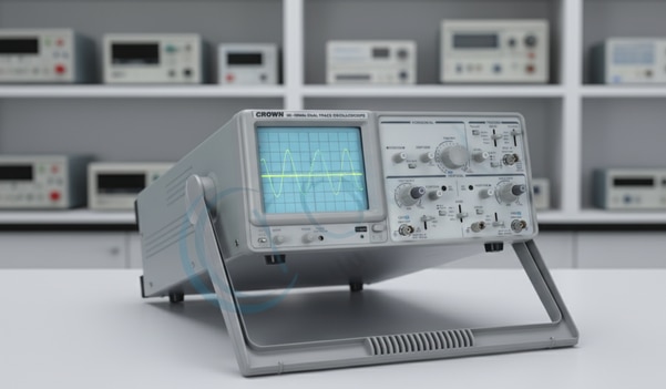 We are manufacturer and supplier of DC - 30 MHz Dual Trace Oscilloscope in Delhi india.For PDF:http://www.crowntnm.com/images/pdf/5673f37e628d9.pdf