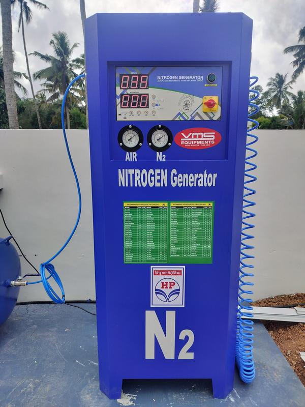 it's a online model to convert a normal air into nitrogen 