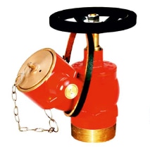 The FIREBELL Oblique Landing Valve is a high-quality fire hydrant valve designed for efficient water delivery in fire emergencies. With a rugged brass body, corrosion-resistant finish, and easy-to-use hand wheel, it ensures reliable performance. Ideal for fire protection systems in buildings, it meets stringent safety standards for dependable firefighting support.