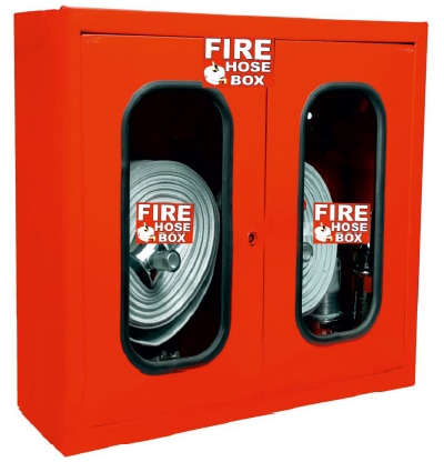 The FIREBELL Fire Hose Box is a sturdy, high-visibility safety cabinet designed to store fire hoses and emergency equipment securely. Made from corrosion-resistant materials, it offers easy access during fire emergencies. Ideal for industrial, commercial, and residential buildings, this fire hose cabinet ensures rapid fire fighting response and compliance with safety standards.