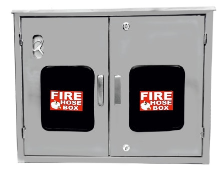 The FIREBELL Stainless Steel Fire Hose Box offers secure and corrosion-resistant storage for fire hoses and hydrant accessories. Its robust stainless steel construction ensures durability and easy access during emergencies. Ideal for factories, commercial spaces, and high-rise buildings, this fire safety cabinet provides reliable fire protection and compliance with industry standards.