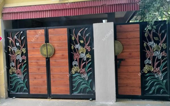 M-CRAFT(AVADI.CHENNAI)Folding Gate in Chennai – Space-Saving and Durable SolutionsM-CRAFT in Chennai designs high-quality folding gates that offer efficient space utilization and enhanced security. Our folding gates are ideal for residential complexes, commercial buildings, and industrial areas, providing flexibility and strength in one solution. Built from MS and GI materials, they withstand extreme weather conditions and daily wear and tear.Our gates are designed for seamless folding and easy access, making them a practical choice for limited spaces. Available in manual and automated versions, they provide smooth operation with minimal maintenance. Whether you require modern sleek designs or traditional patterns, we customize every gate to match your preferences.Invest in a high-quality folding gate for your property. Contact M-CRAFT in Chennai today!