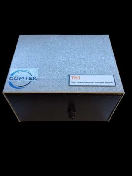 The TH-1 Series of tungsten halogen light sources are versatile, white light lamp optimized for use in the VIS – NIR Range (360- 2500 nm).These light sources offer high color temperature , very efficient output ,and long bulb life.