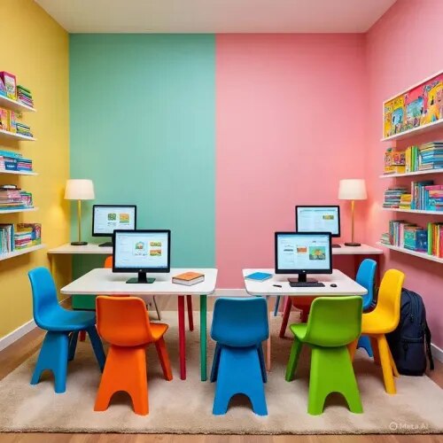 Inspiring Playschool Interiors for Creative Learning product image