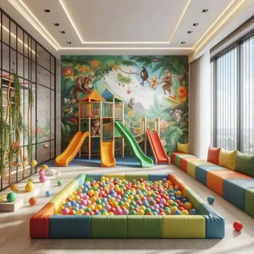 Playschool Interior Design That Encourages Creativity product image