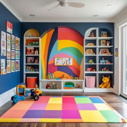 Colorful and Safe Playschool Interiors product image